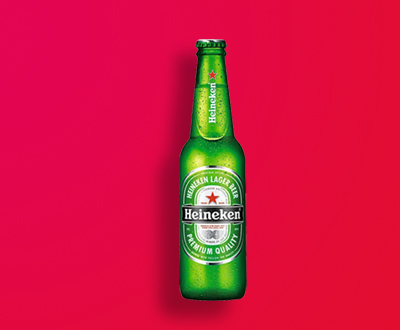 Cerveja Heineken (apenas maiores de 18 anos)
