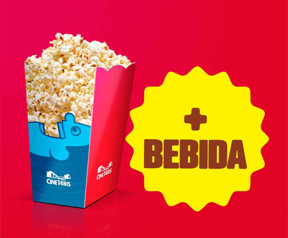 COMBO MÉDIO - Pipoca MÉDIA + Bebida