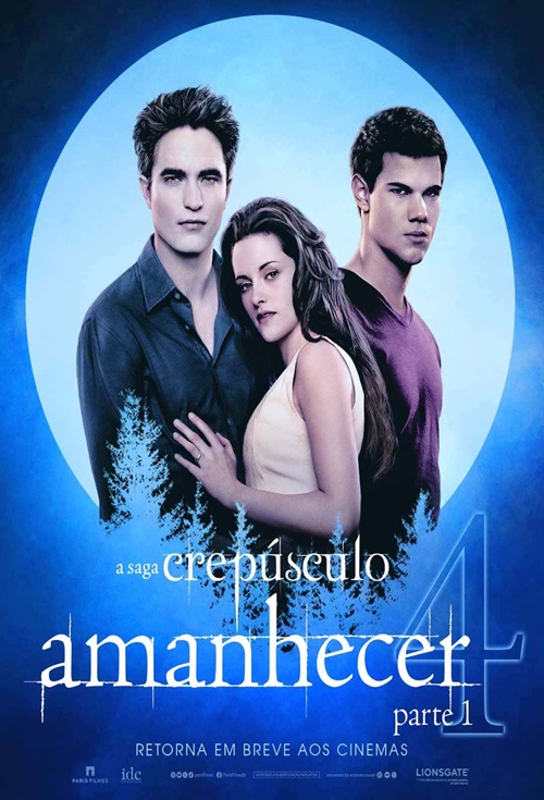 A SAGA CREPÚSCULO: AMANHECER (PARTE 1) – relançamento