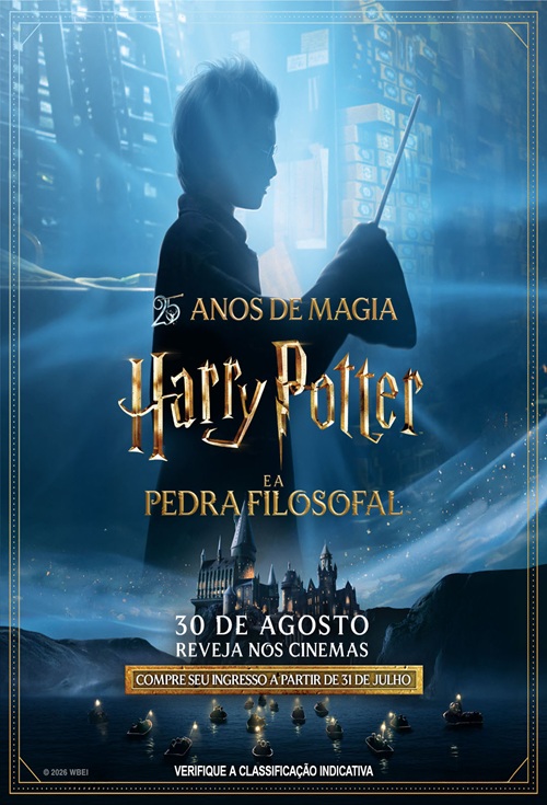HARRY POTTER E A PEDRA FILOSOFAL – 25º aniversário